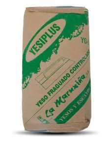 Una bolsa marrón y verde que dice yesiplus.