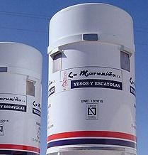 Yesos de proyectar en silos