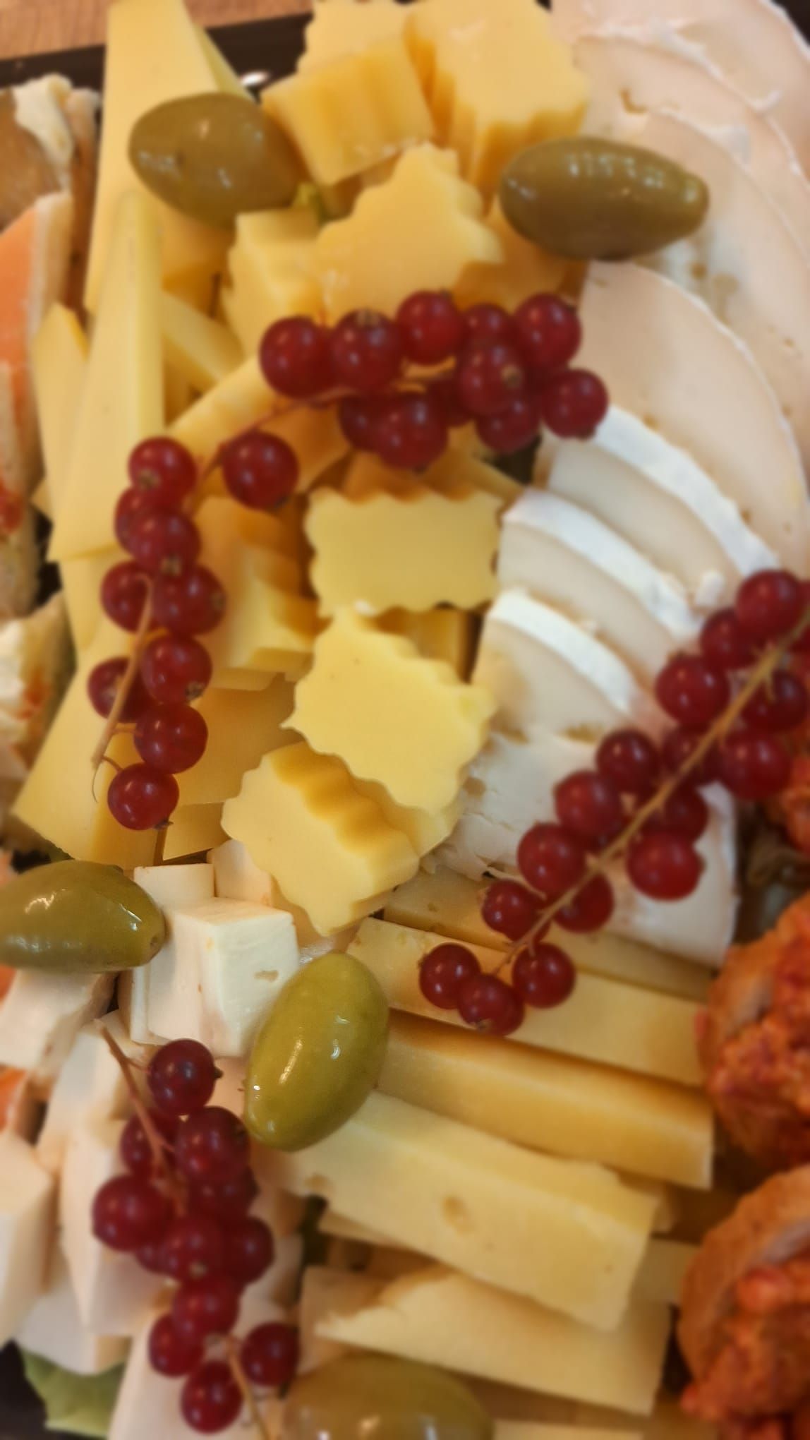 banchetto per evento con salumi e formaggi - Furger I Nostran de Cabie