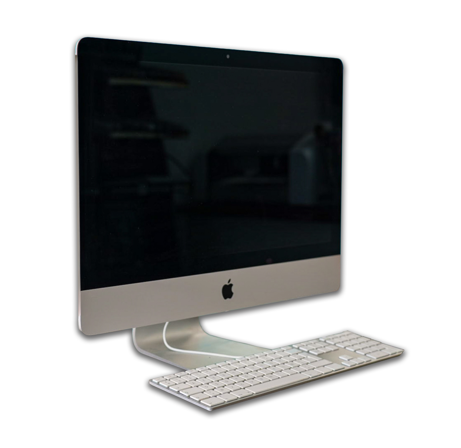 Écran d'Imac avec clavier