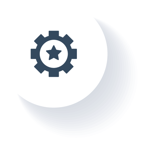 Dessin d'un engrenage avec étoile