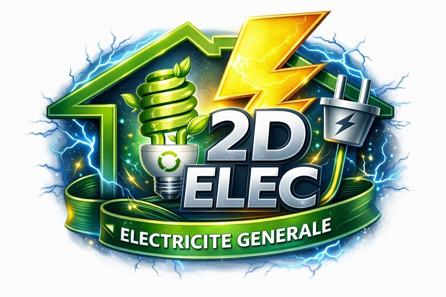 Logo de l'entreprise 2D ELEC