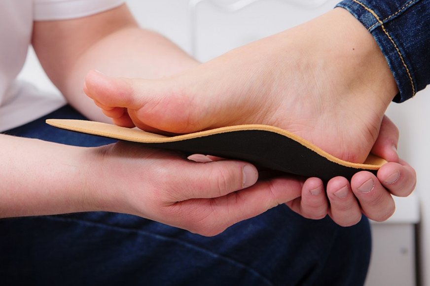 Photos de semelle orthopédiques sur mesure 