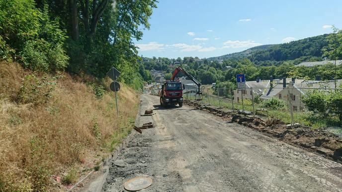 Fahrzeug für Baustellen von Reiko Heidenreich