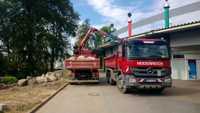 Fahrzeug für Baustellen von Reiko Heidenreich