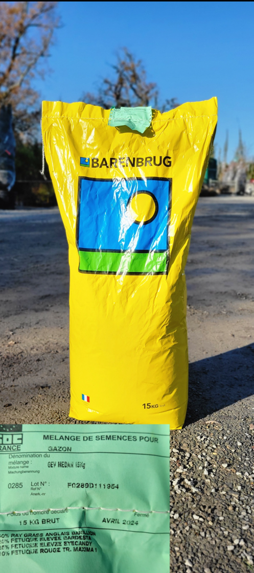 Sachet de gazon graine