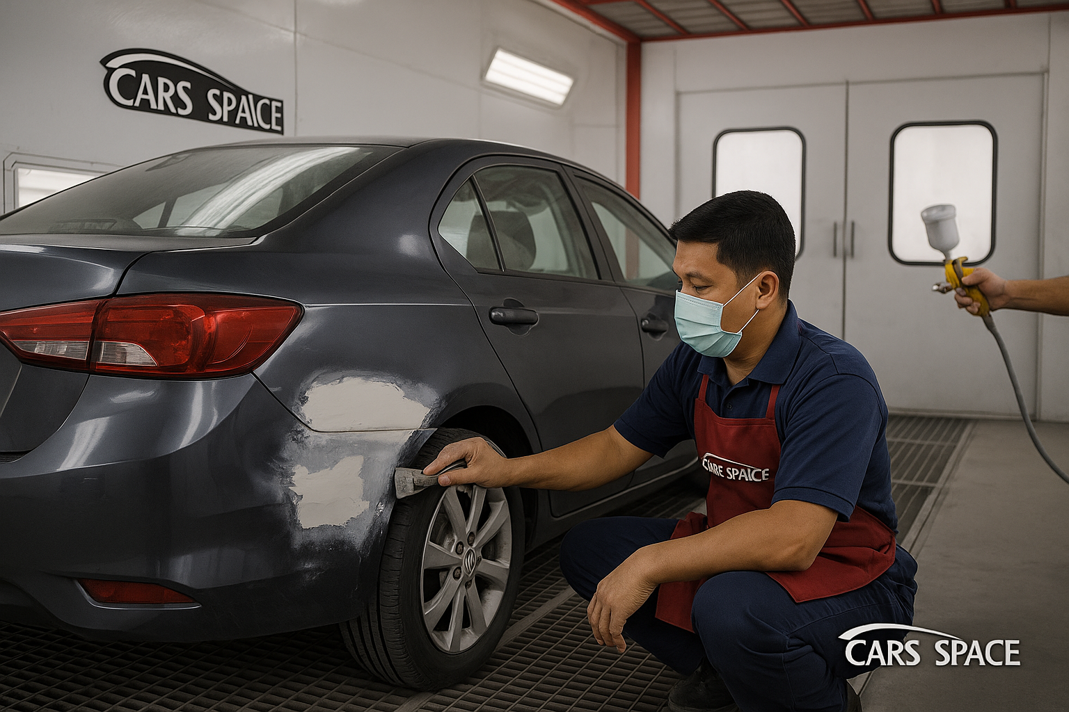 بويا سيارات-فرن حراري-رش بويا-مركز رش بويا-اصلاح بويا-تصليح ارضية-اصلاح عفشة-عفشة سيارات-مركز صيانة سيارات-صيانة سيارات -ورشة اصلاح سيارات-ورشة سيارات-carsspace