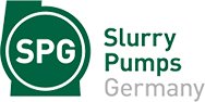 Ein Logo für eine Firma namens Slurry Pumps Germany