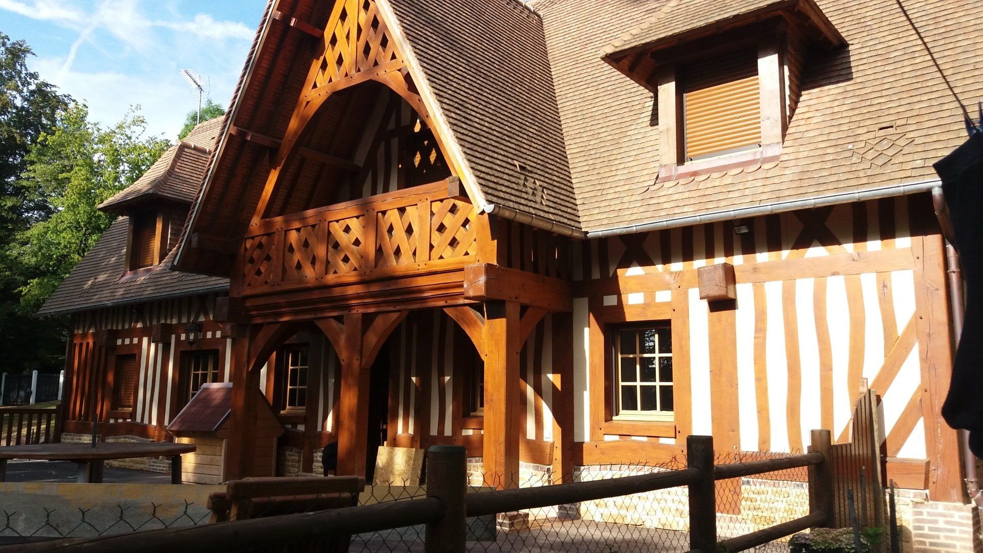 Charpentes traditionnelles en bois