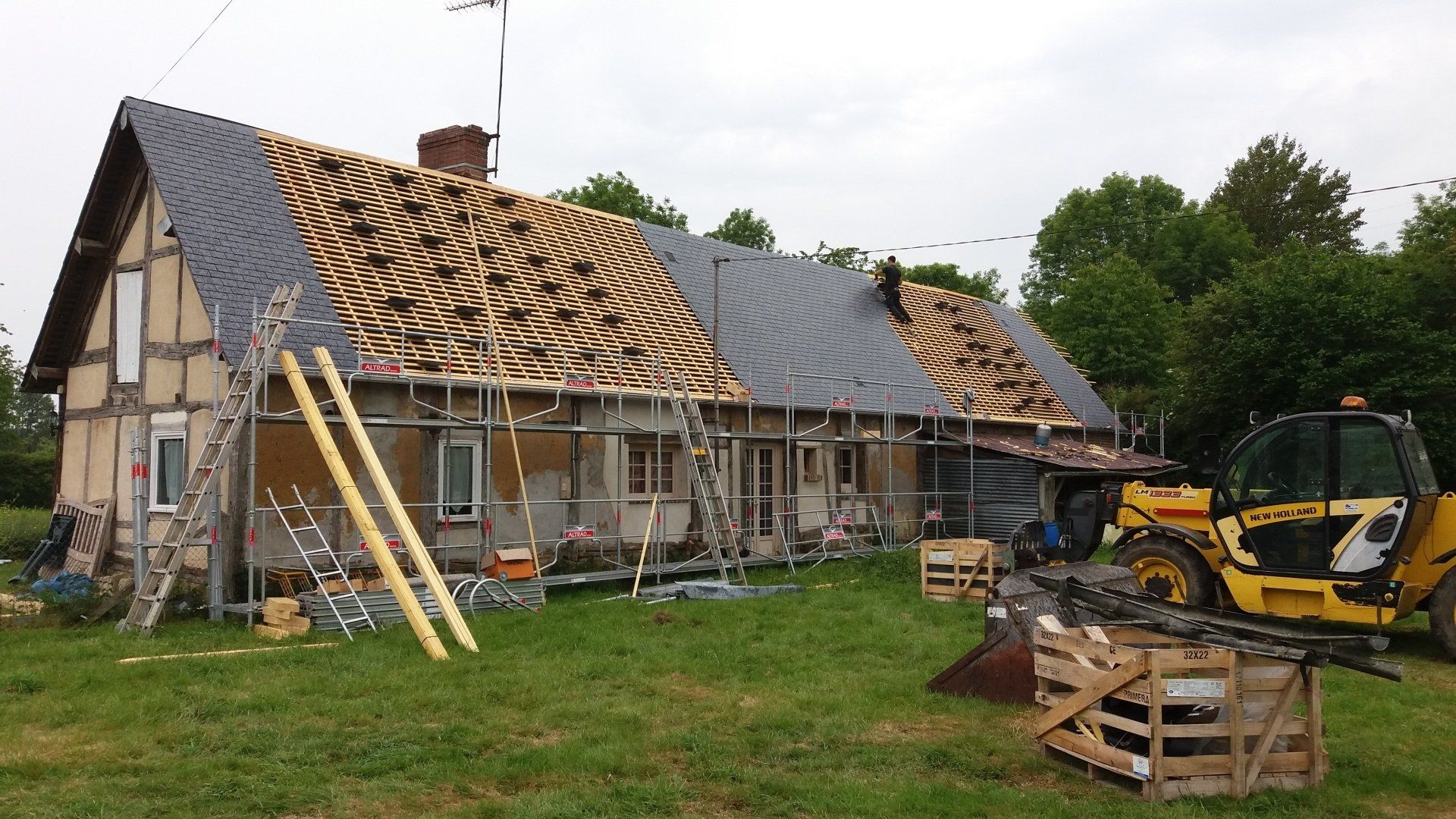 Conception de charpente en bois