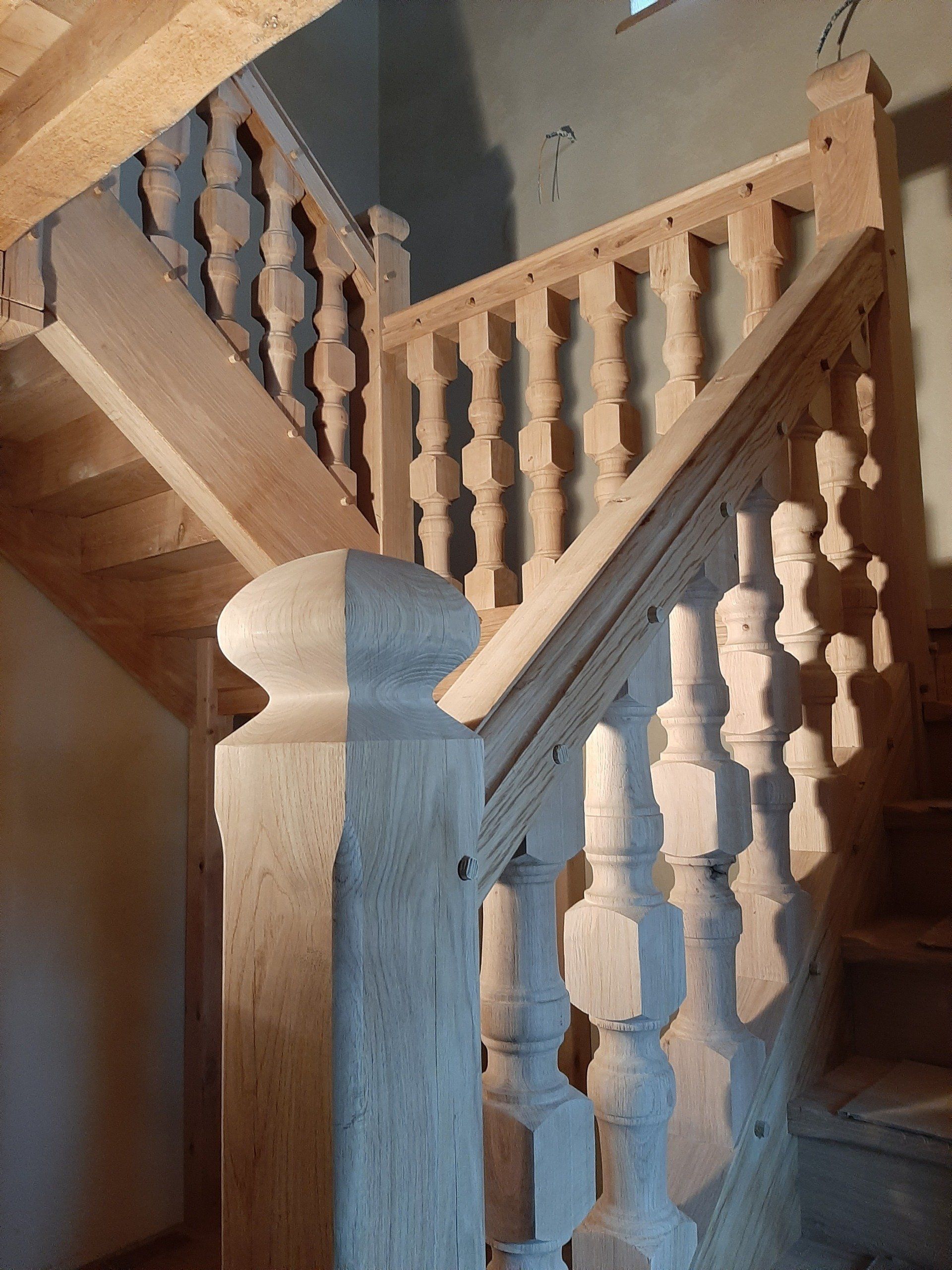 Escalier en bois