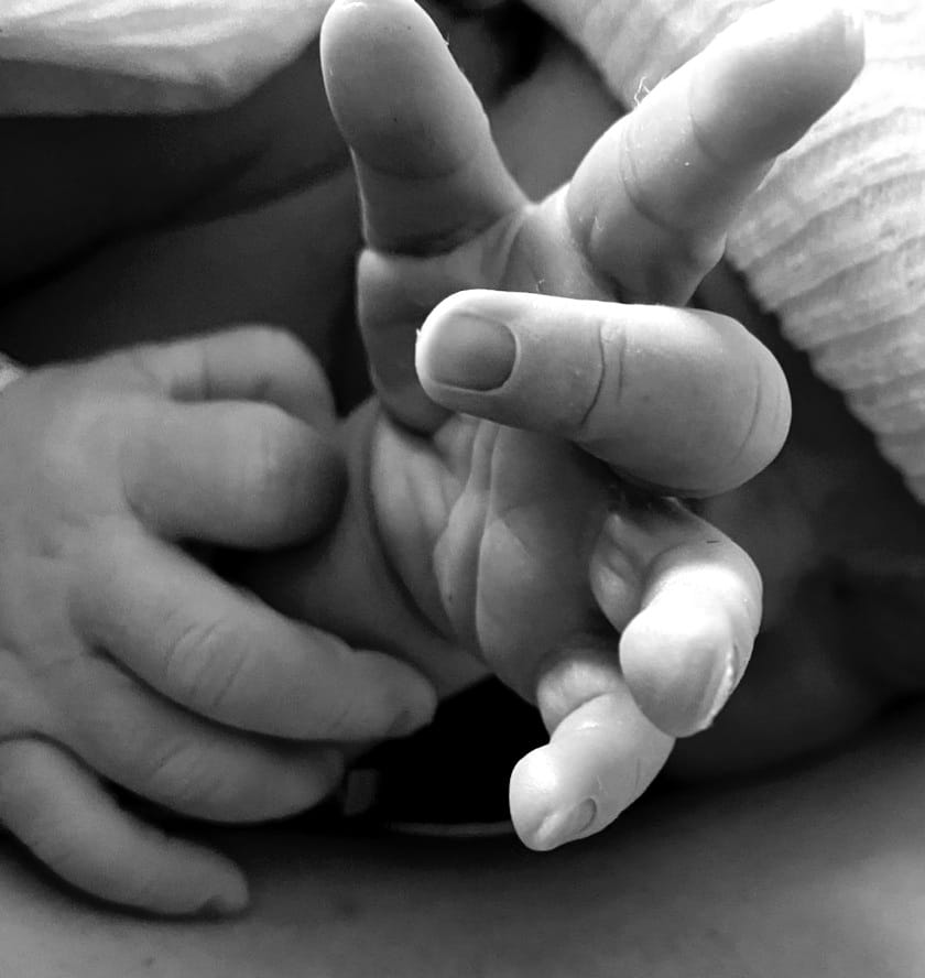 Main bébé