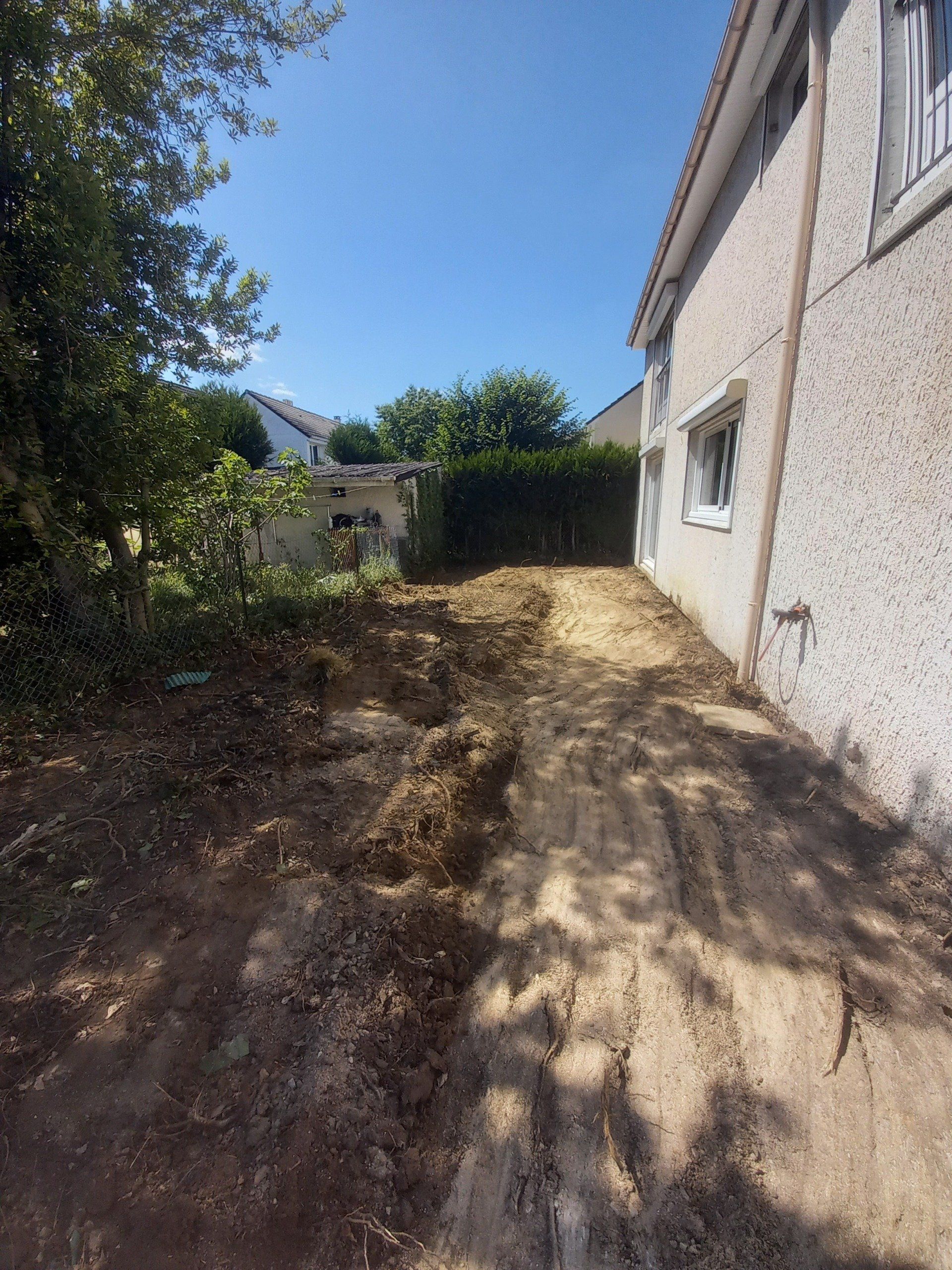 Travaux de terrassement