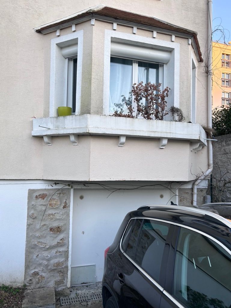 La façade d'une maison