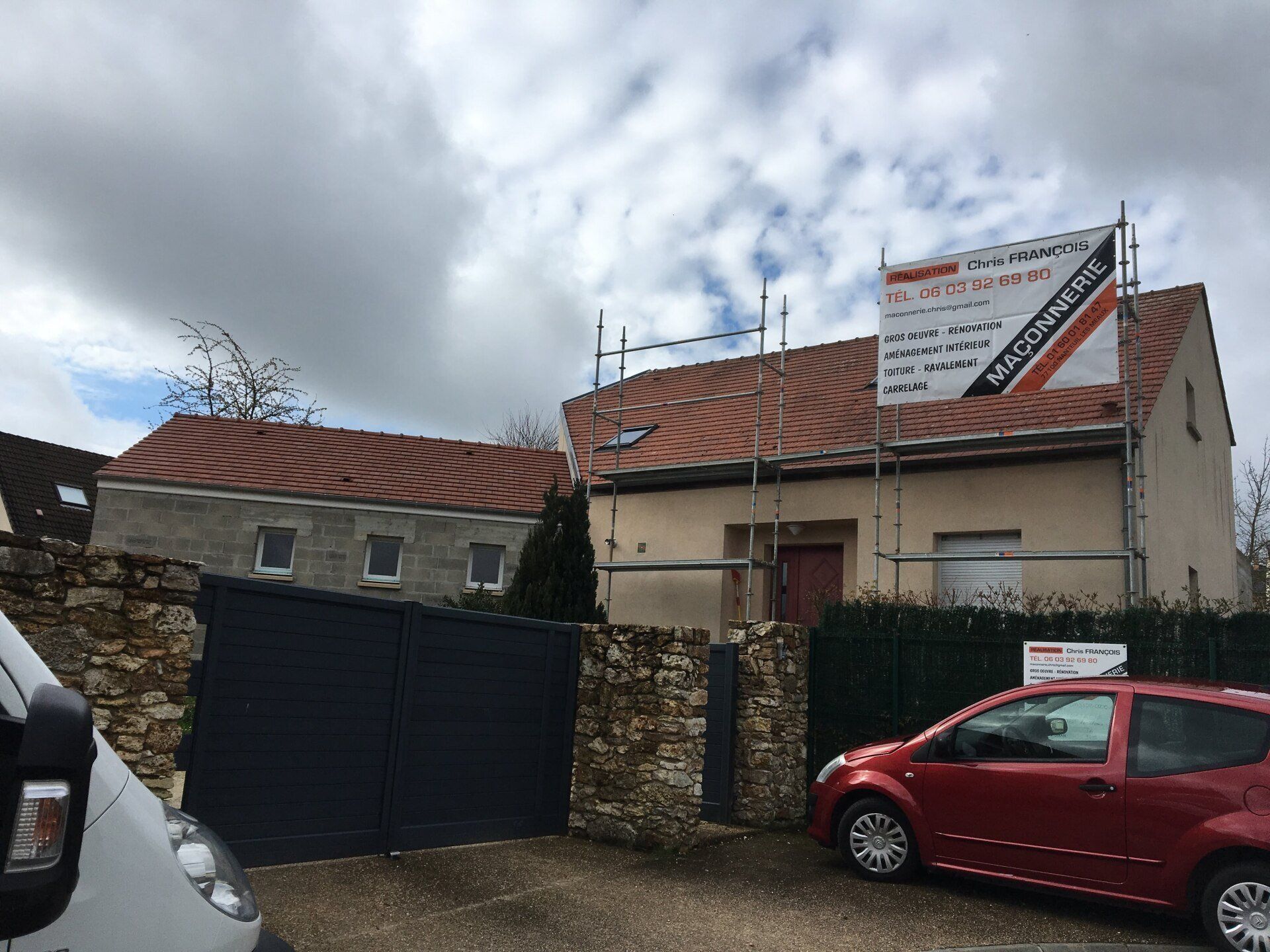 Avant création d'un Outeau avec fenêtre œil-de-bœuf.