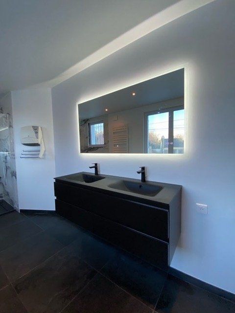 Pose de doubles vasques