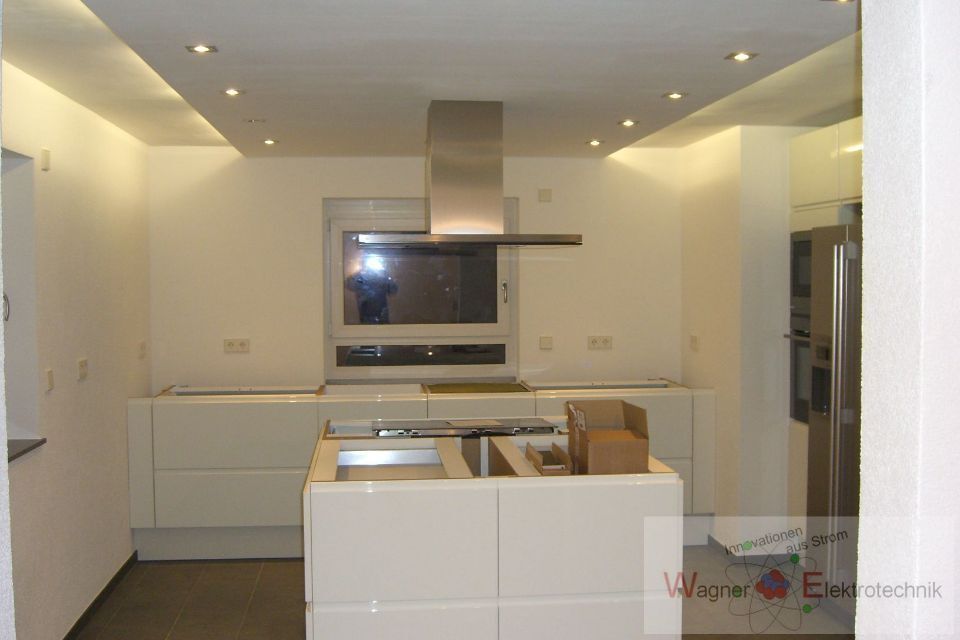 Beleuchtung von Tobias Wagner Elektrotechnik in einer Küche