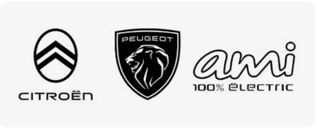 Logo Citroën, Peugeot et AMI
