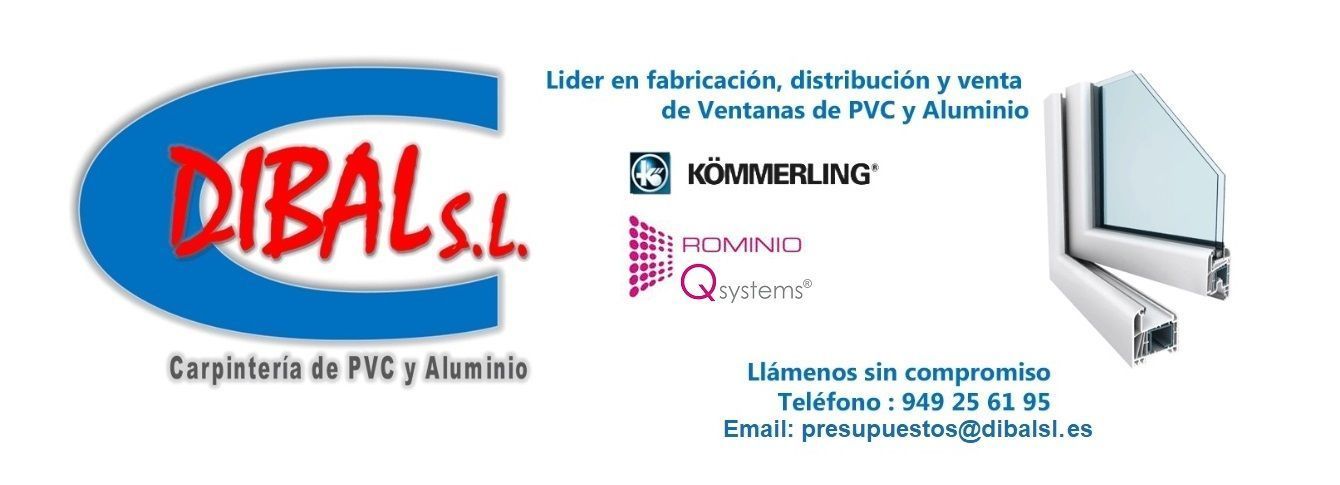 Un logotipo azul y blanco para Dibal SL