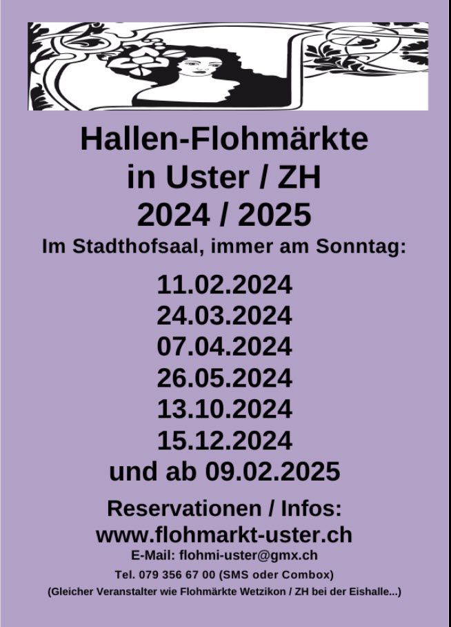 Hubis Flohmarkt Termine