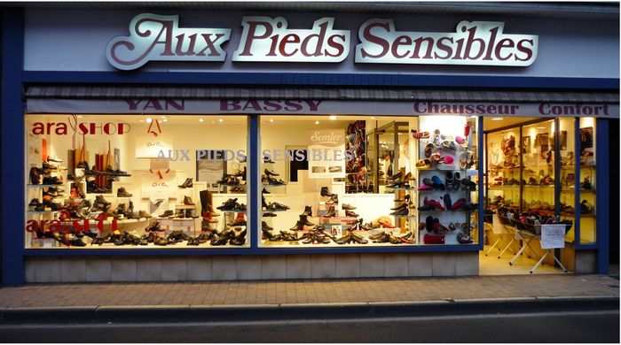 Depuis 193 www.auxpiedssensibles-chaussures.com