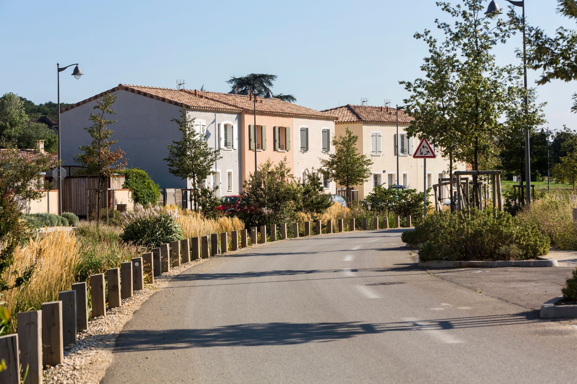 Photo d'une route en France