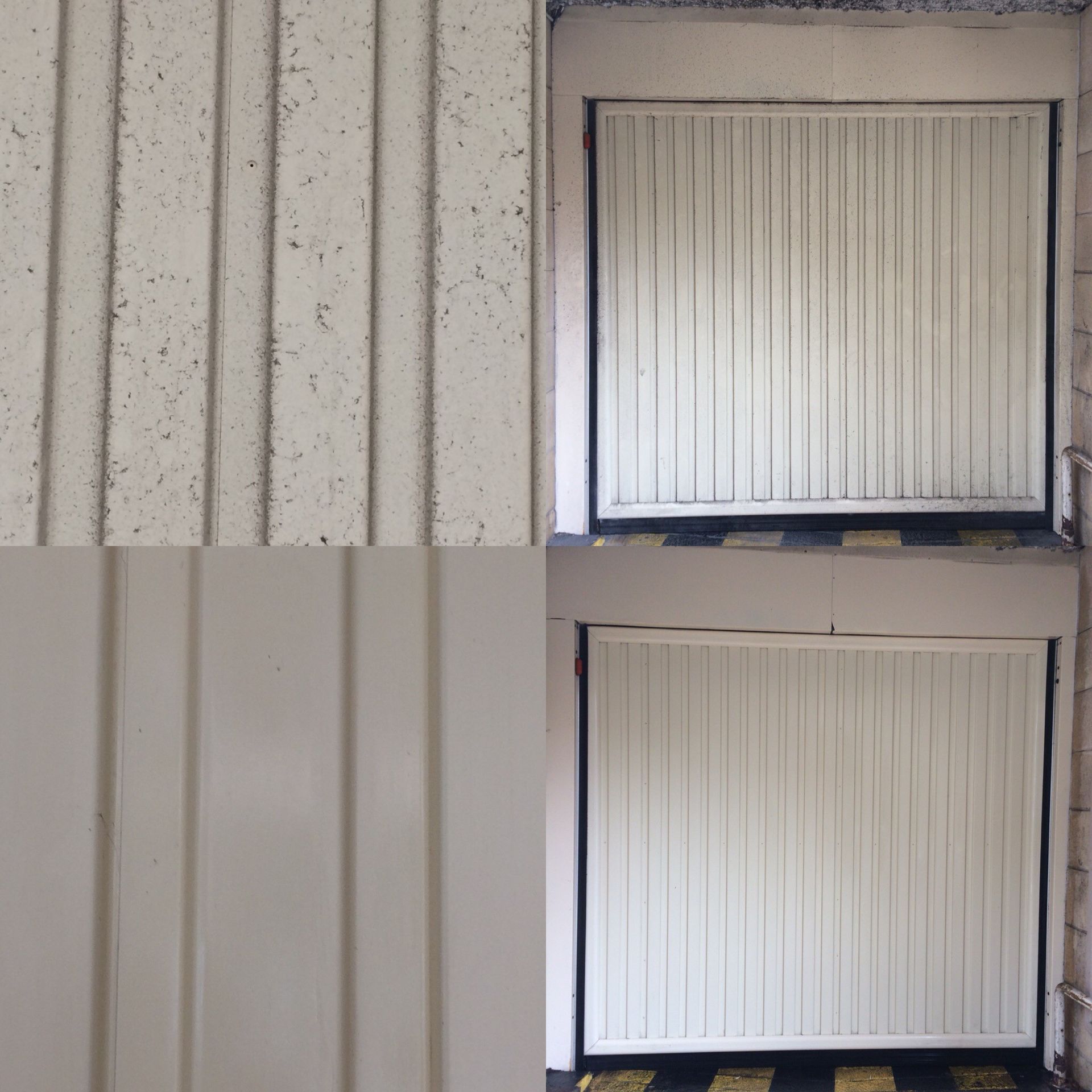 Nettoyage de porte de garage