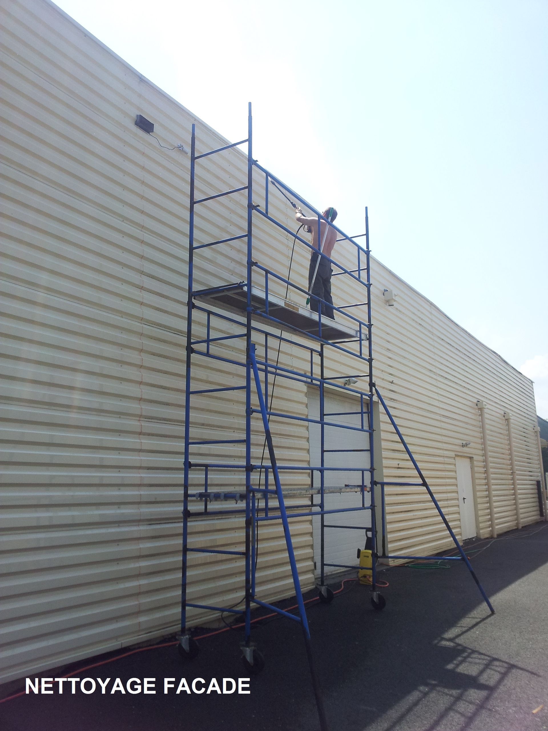 Nettoyage de façade