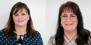 Elke Daniels und Sandra Schudeck – Das Büroteam