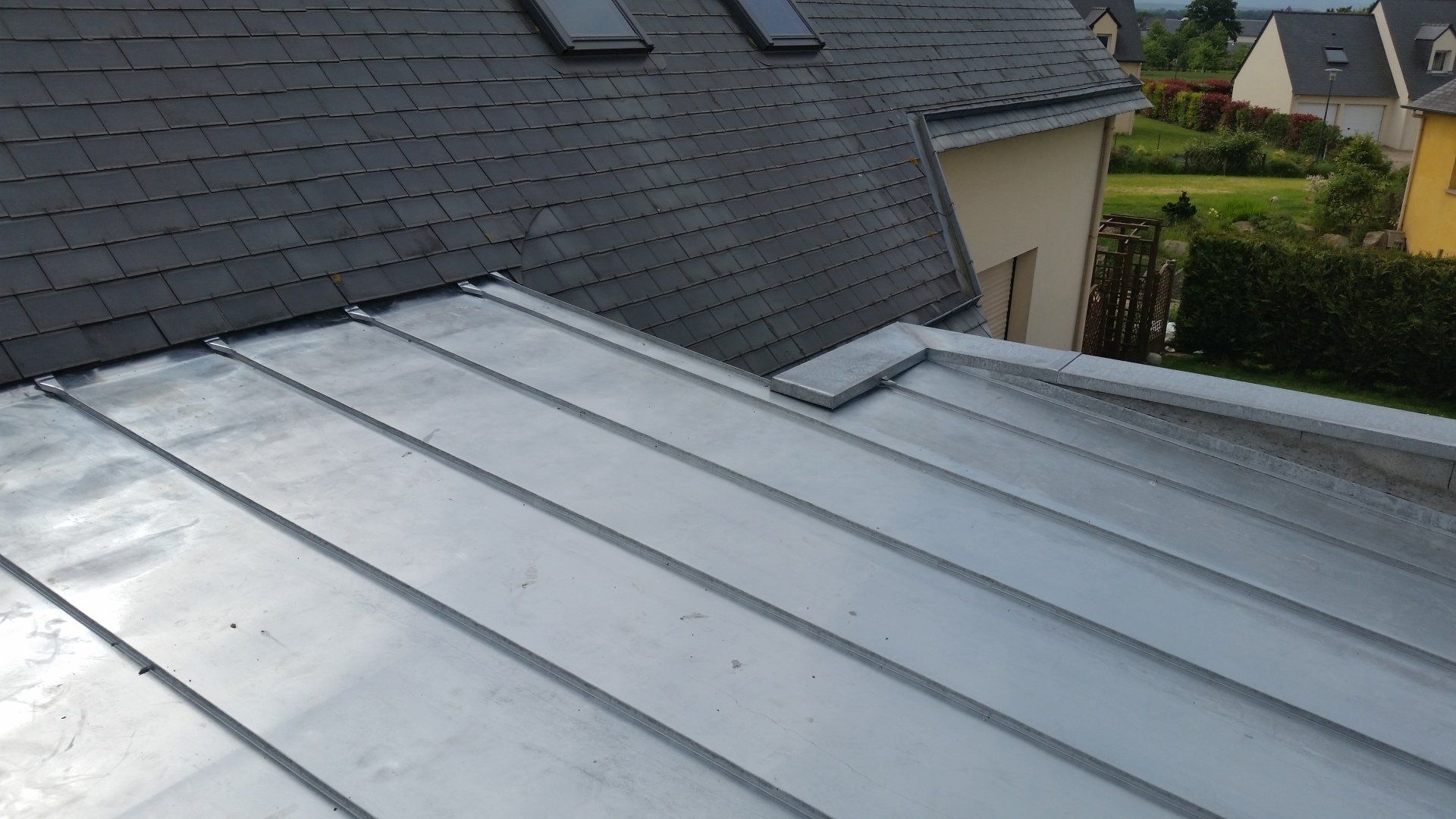 Travaux de zinguerie