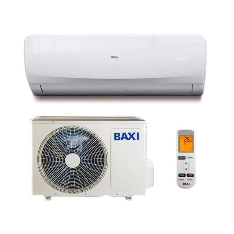 Un aire condicionat Baxi amb comandament a distància