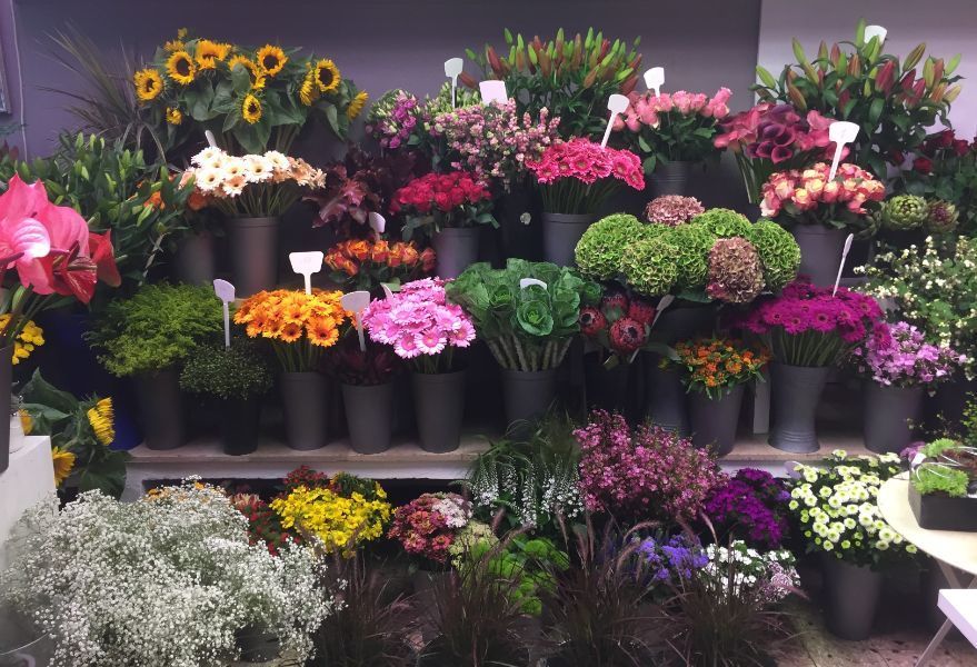 Blumensträuße und lose Blumen bei ABC-Blumenhaus Colle GmbH