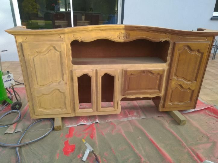 Rénovation de meuble en bois