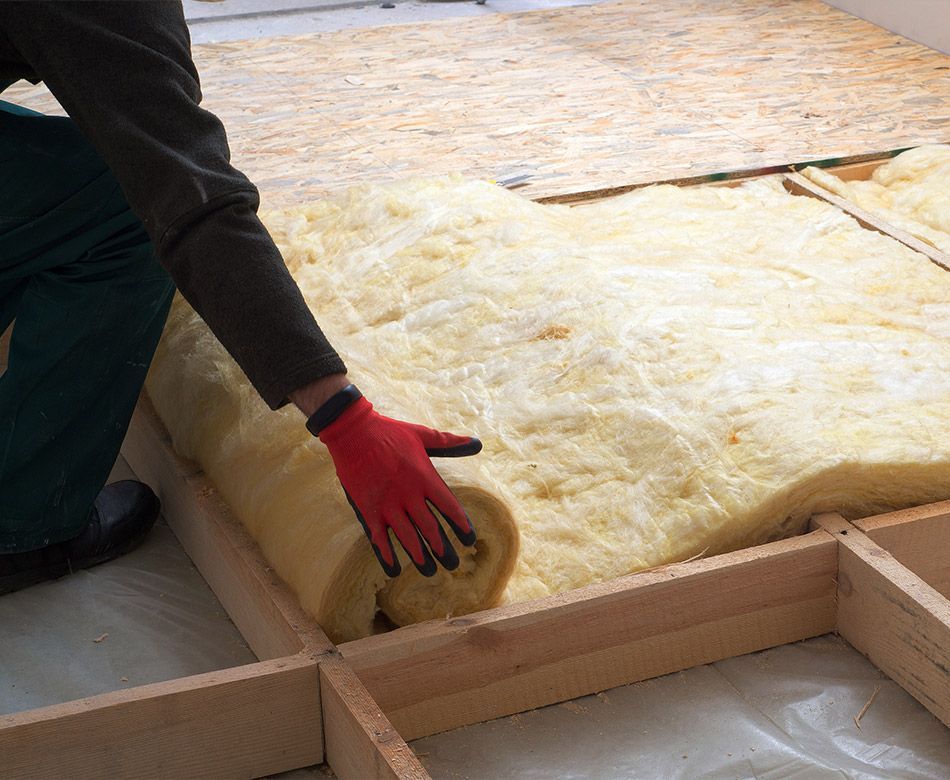 Isolation au sol dans des combles aménageables