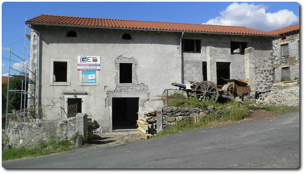 Restauration bâtisse ancienne