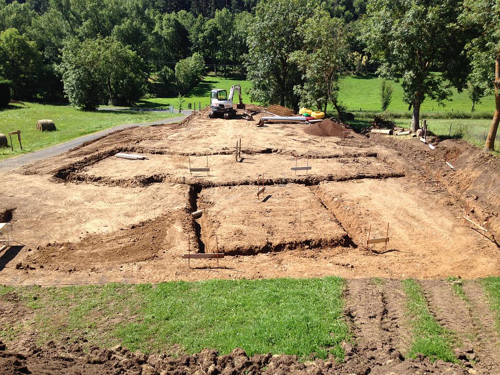 Terrassement fondations