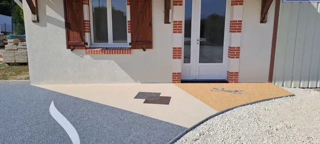 Décoration de sol extérieur