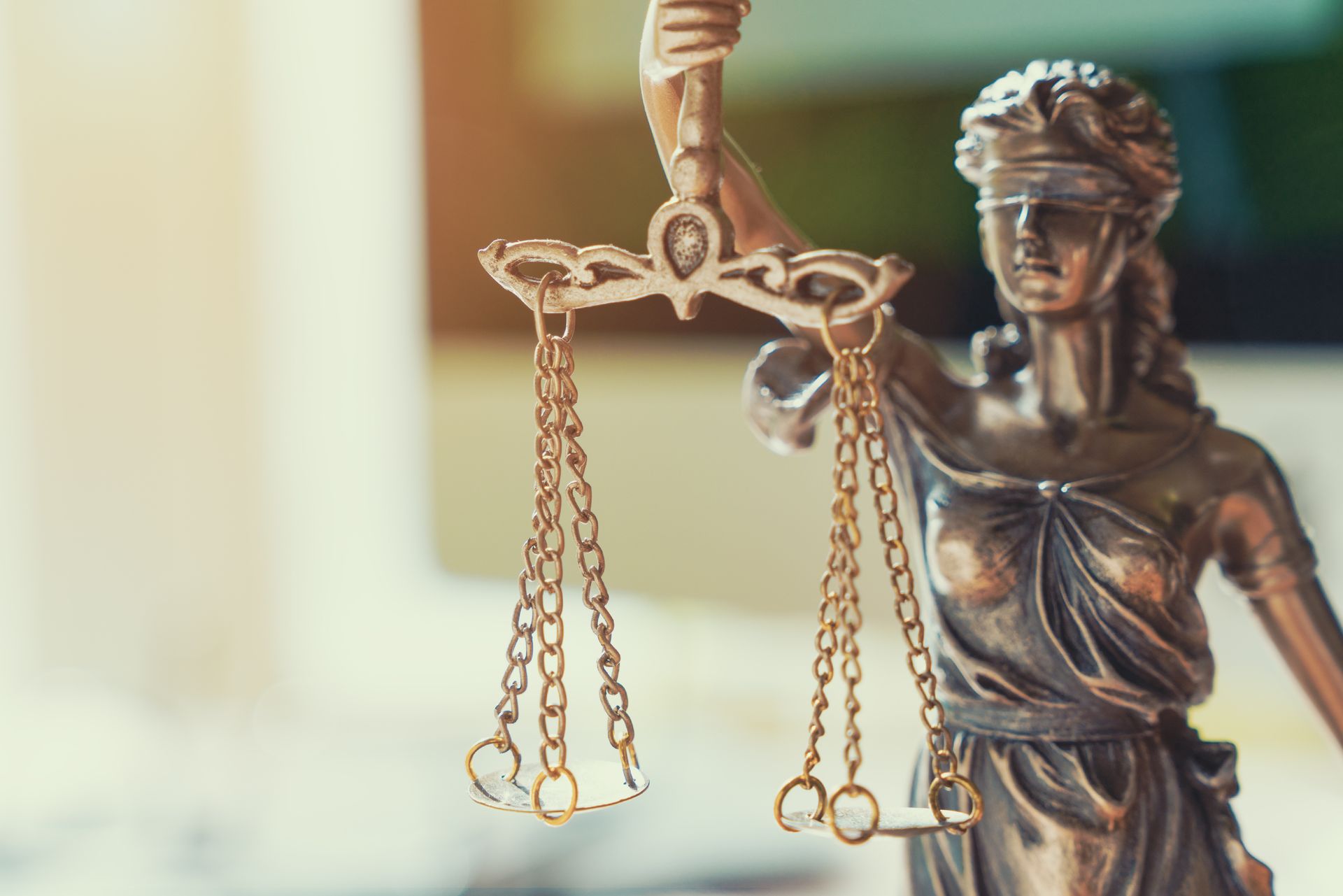 Statue de la Justice.