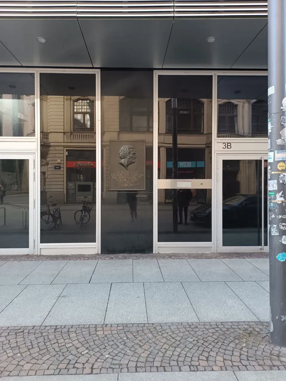 Gedenkplakette für Richard Wagner