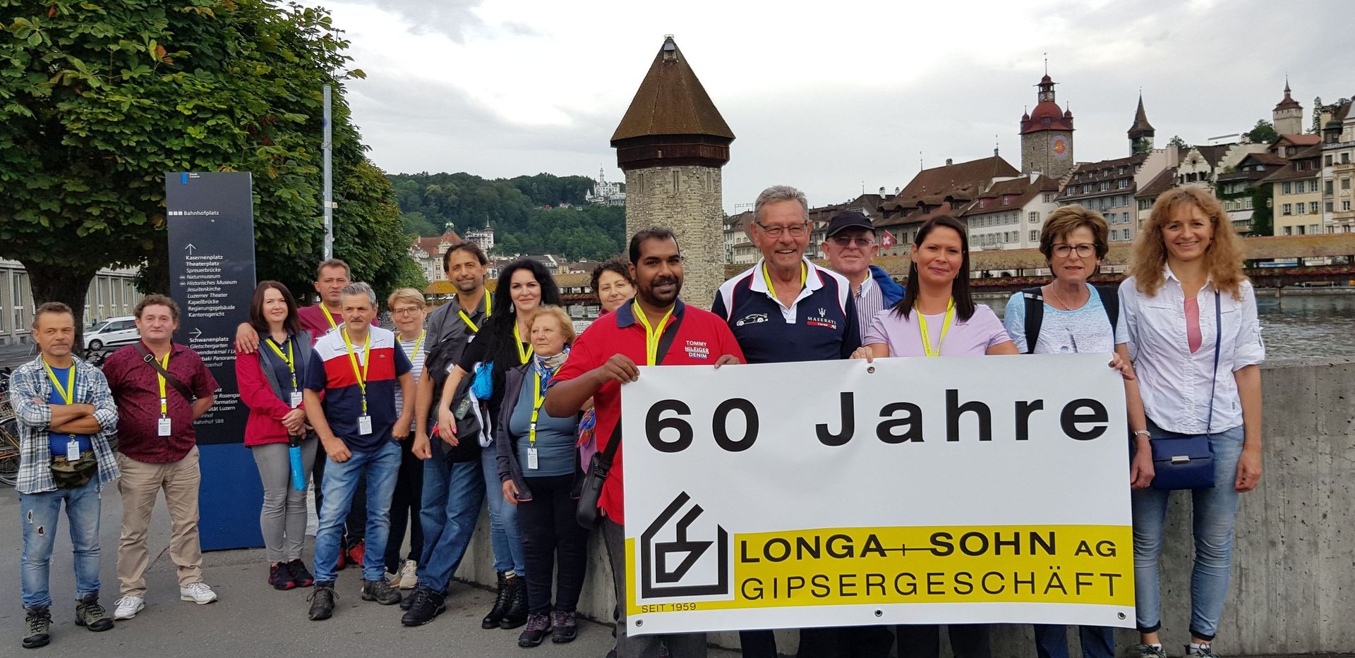 Ankunft in Luzern
