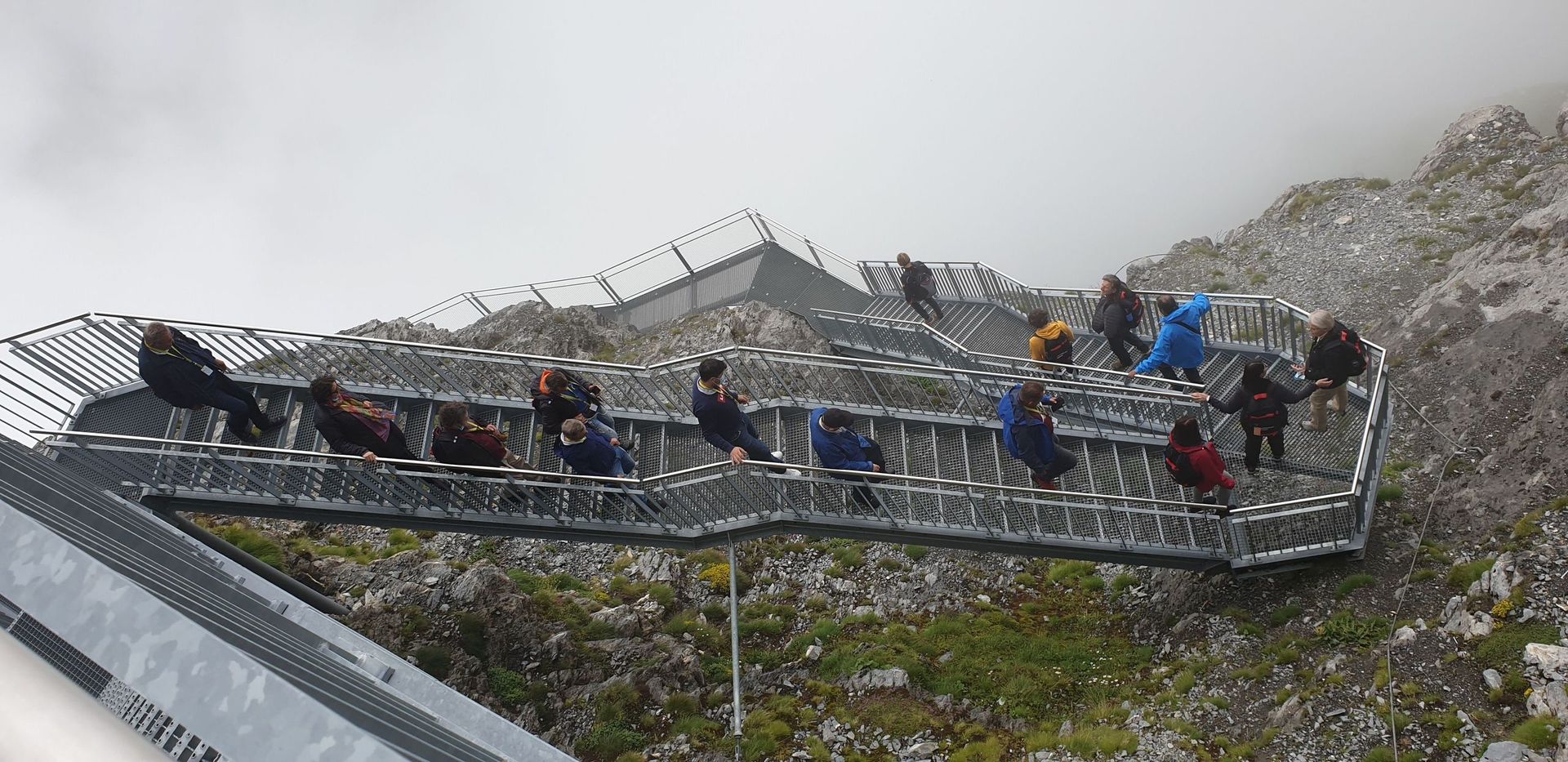 Adrenalin pur auf dem Skyline Walk in Birg