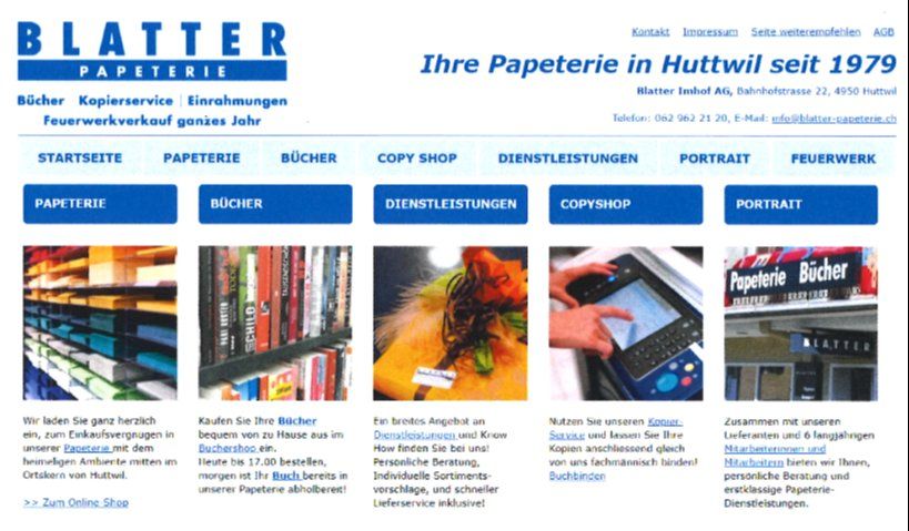 Imhof Papeterie und Buchhandlung