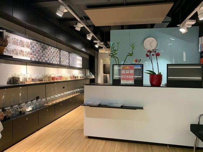 Empfangsbereich von der China TCM Praxis GmbH