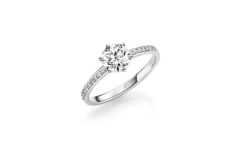Juwelier Danowski – Silberner Diamantring
