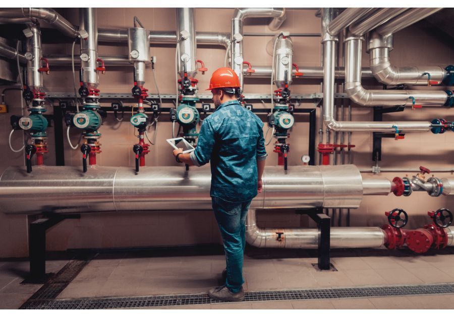 Características y partes de las calderas de vapor