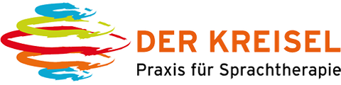 A logo for der kreisel praxis for sprachtherapie