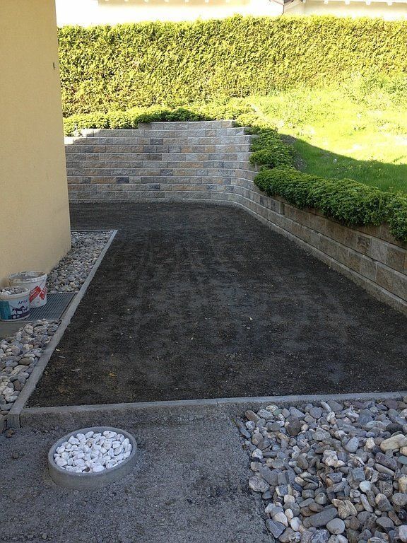 Allan Block Stützmauer - GLB Bau Gams