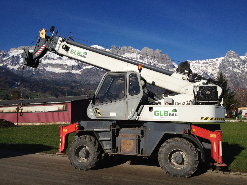 Herkules mit 22m Reichweite - GLB Bau Gams