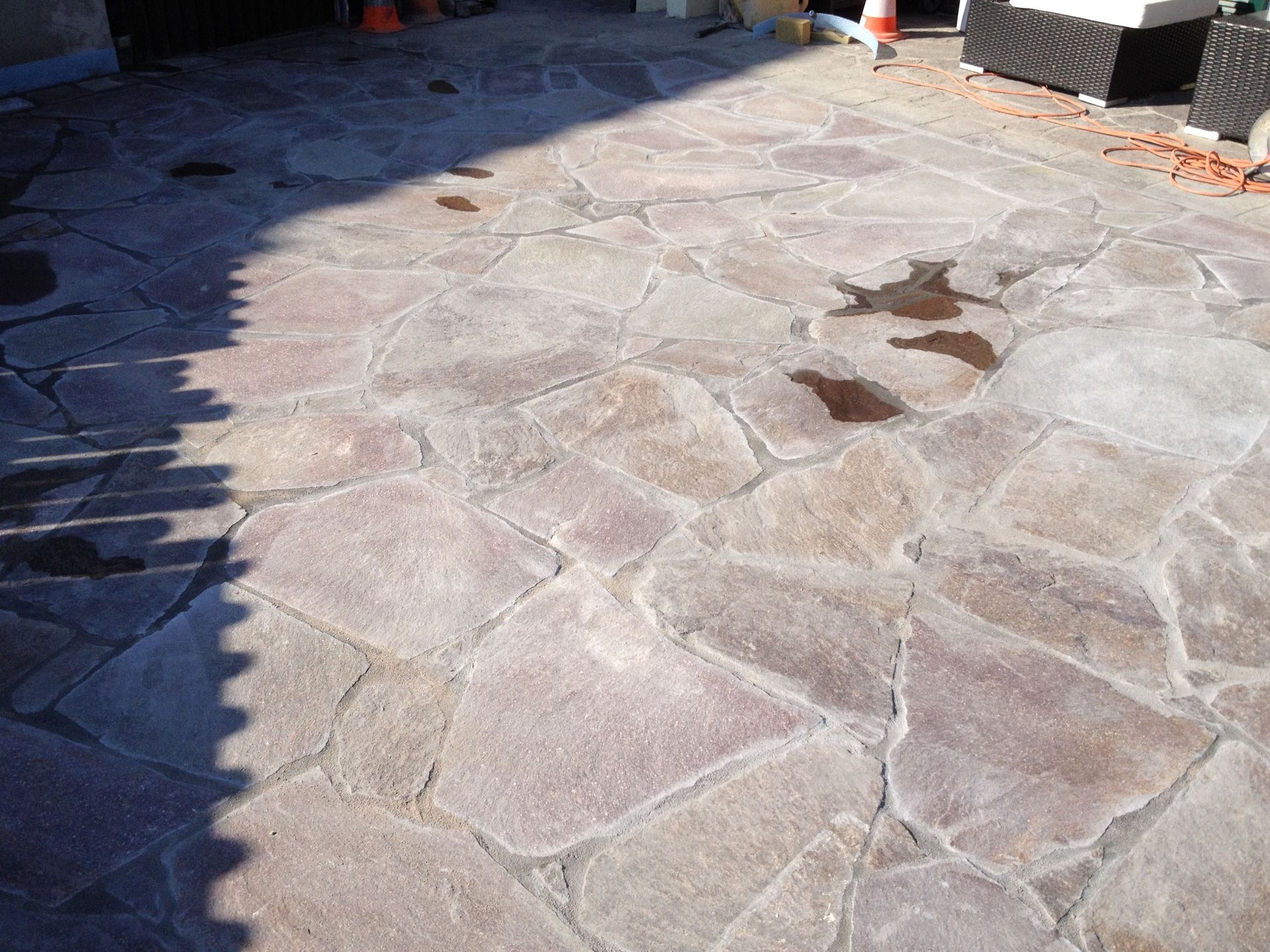 Natursteinplatz - GLB Bau Gams