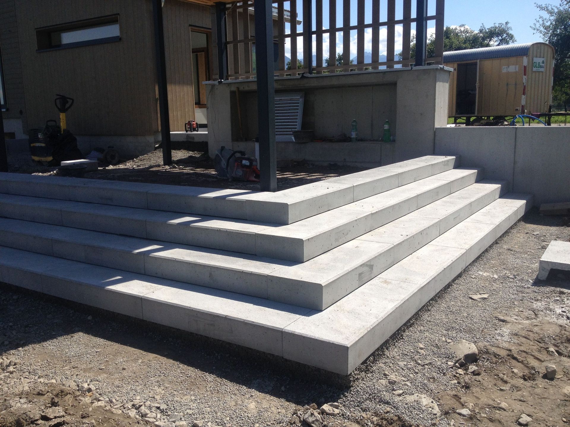 Treppe - GLB Bau Gams